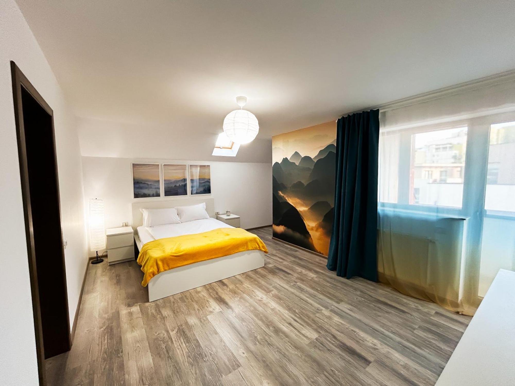 Mirandis Apartments - Comfort & Private Parking Near Coresi Mall ブラショフ エクステリア 写真